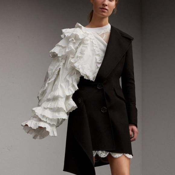 Burberry Jackets & Blazers - Burberry runway deconstructed wool coat sold out
